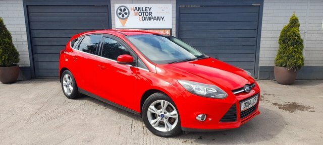 Ford Focus 1.6 Tdci Zetec Hatchback Euro 5 Red