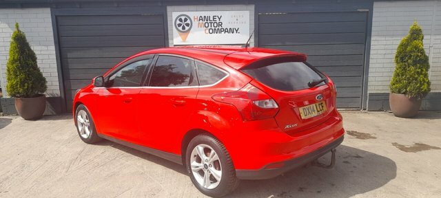 Ford Focus 1.6 Tdci Zetec Hatchback Euro 5 Red #6