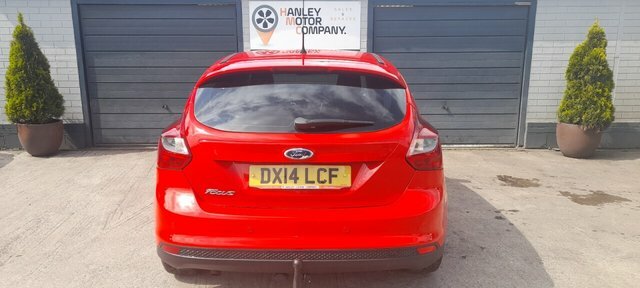 Ford Focus 1.6 Tdci Zetec Hatchback Euro 5 Red #5