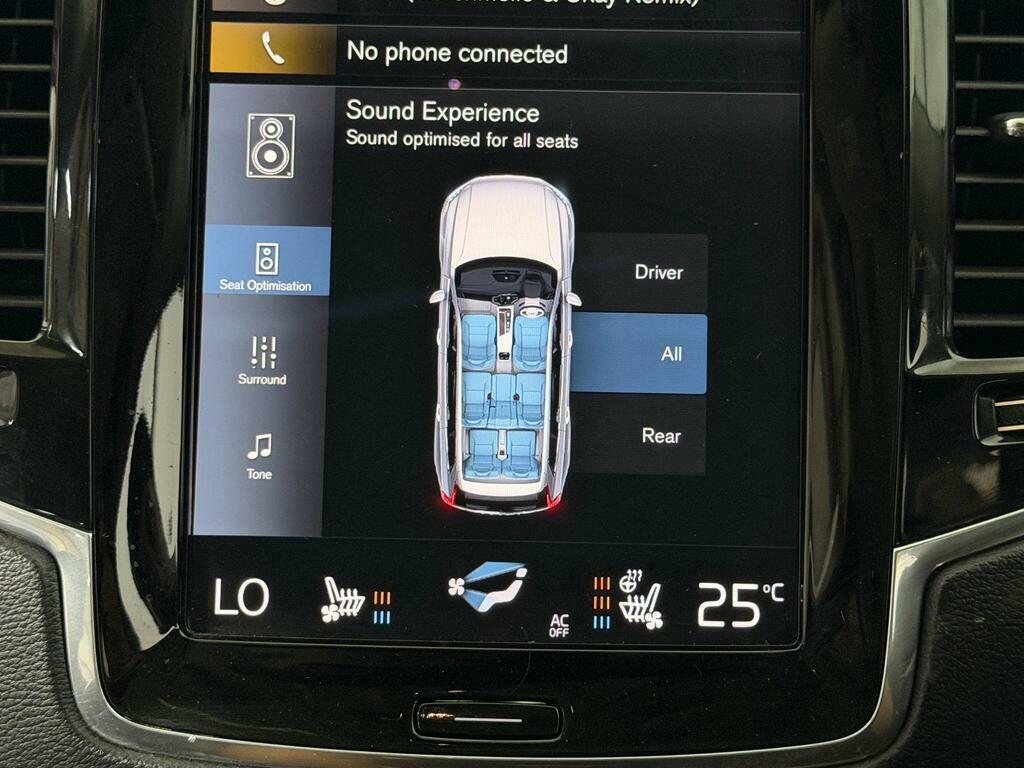Volvo XC90 T8 Awd Plug-in Hybrid, Recharge R-design Sunroof, Silver #55