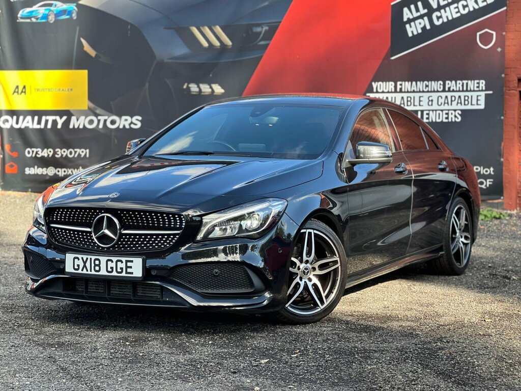 Mercedes-Benz CLA Class 2.1 Cla200d Amg Line Coupe 7G-dct Euro 6 Ss GX18GGE Black #4