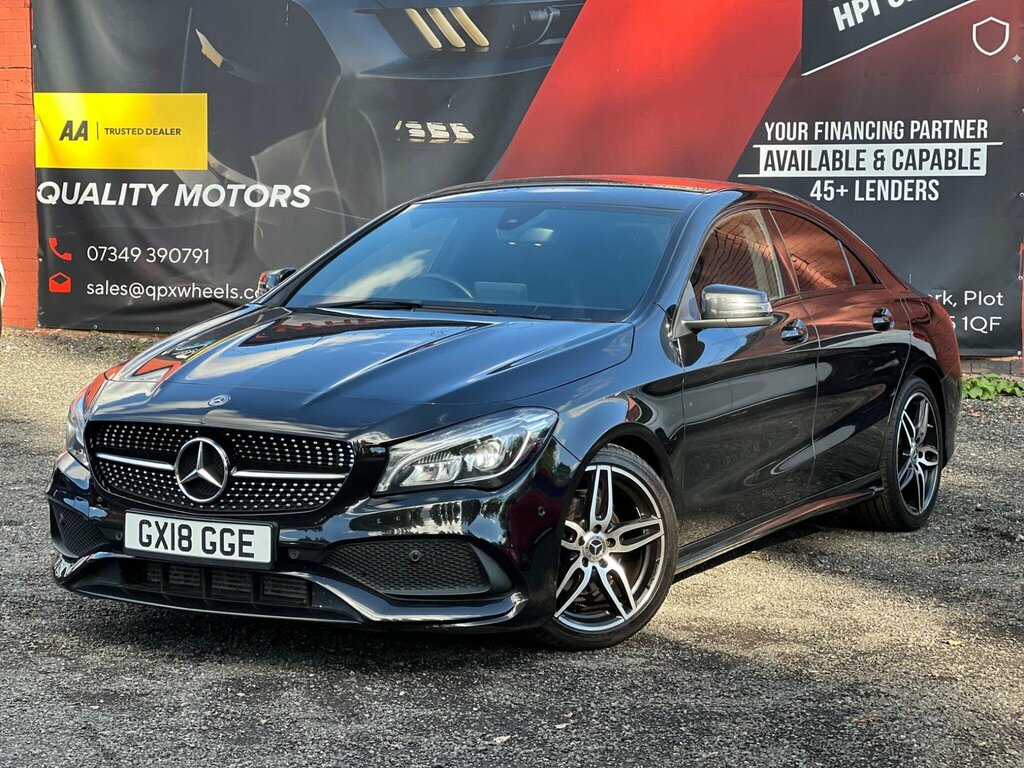 Mercedes-Benz CLA Class 2.1 Cla200d Amg Line Coupe 7G-dct Euro 6 Ss GX18GGE Black #3
