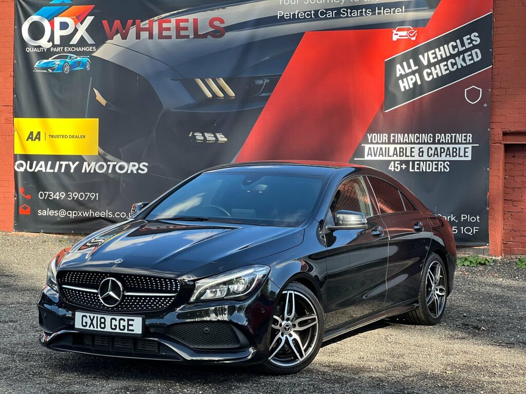 Mercedes-Benz CLA Class 2.1 Cla200d Amg Line Coupe 7G-dct Euro 6 Ss GX18GGE Black #5