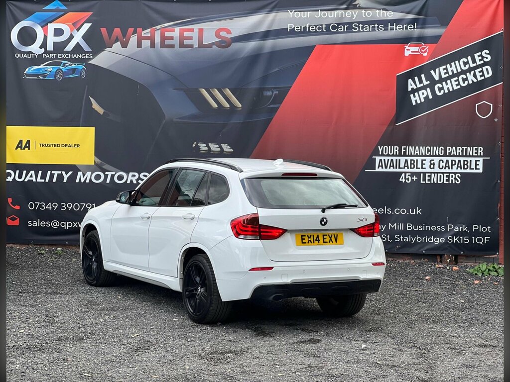 BMW X1 2.0 18D M Sport Xdrive Euro 5 Ss EX14EXV White #4