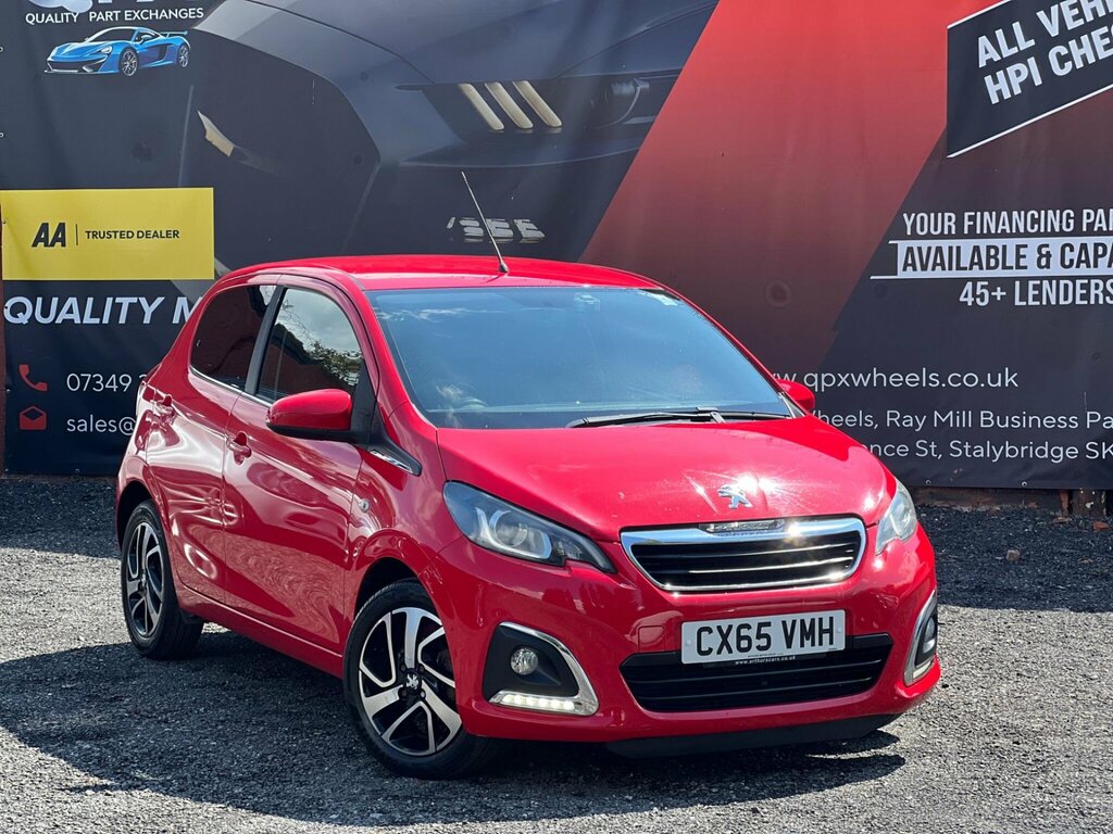 Peugeot 108 1.2 Vti Puretech Allure Euro 5 Red