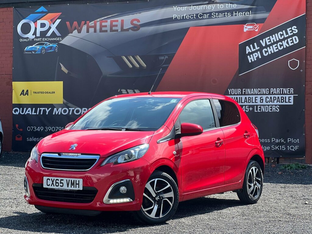 Peugeot 108 1.2 Vti Puretech Allure Euro 5 CX65VMH Red #4