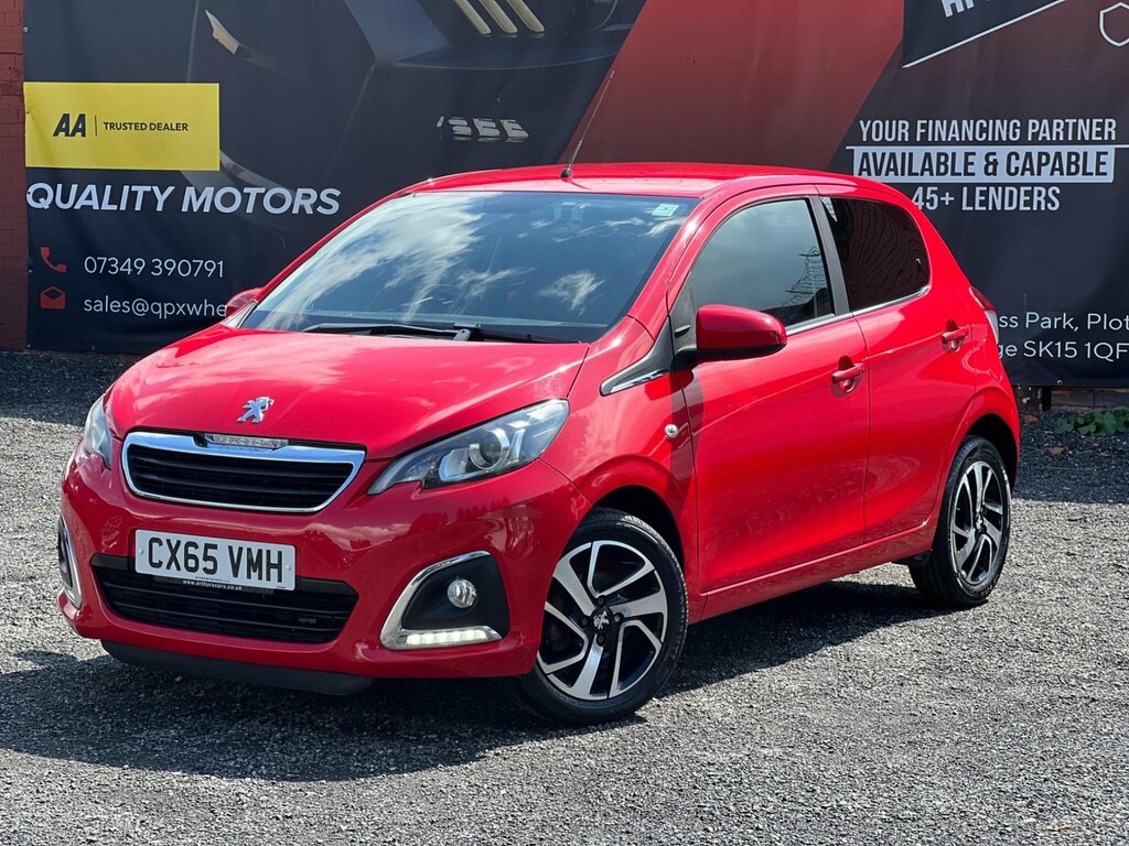 Peugeot 108 1.2 Vti Puretech Allure Euro 5 CX65VMH Red #3