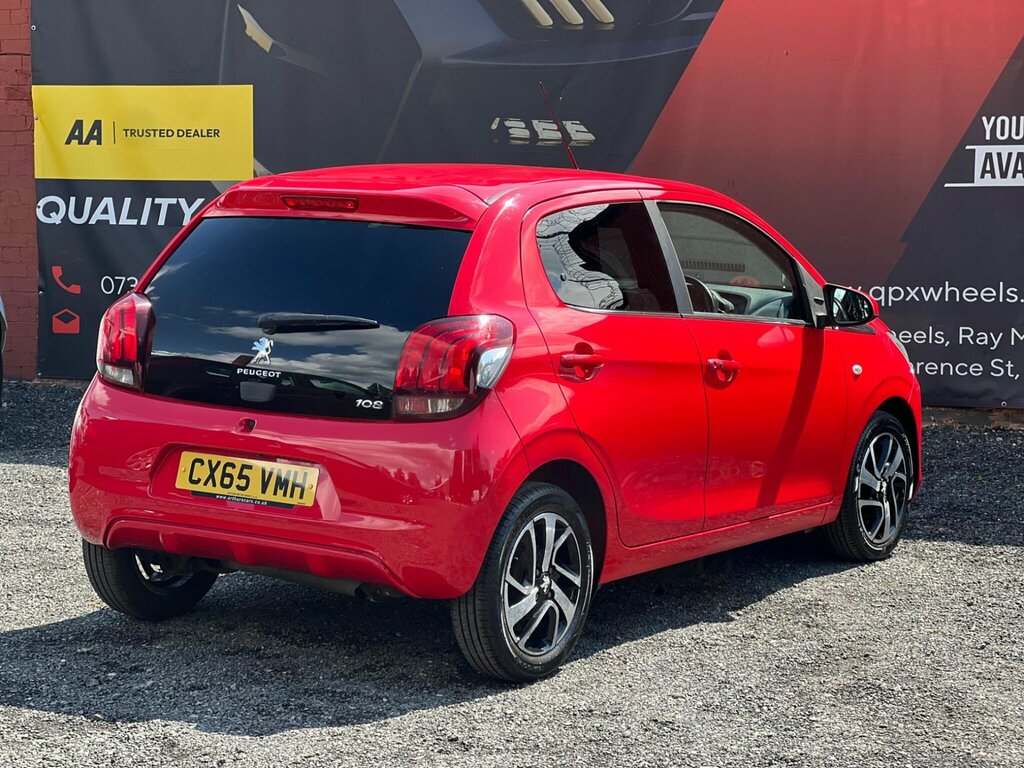Peugeot 108 1.2 Vti Puretech Allure Euro 5 CX65VMH Red #6