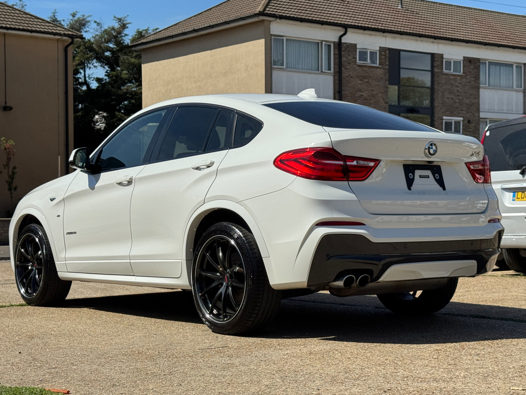 BMW X4 Suv White #4