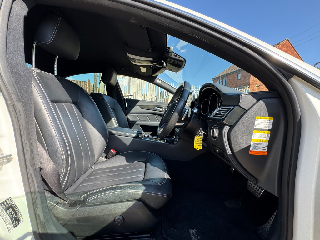Mercedes-Benz CLS Cls350d V6 Amg Line Silver #11