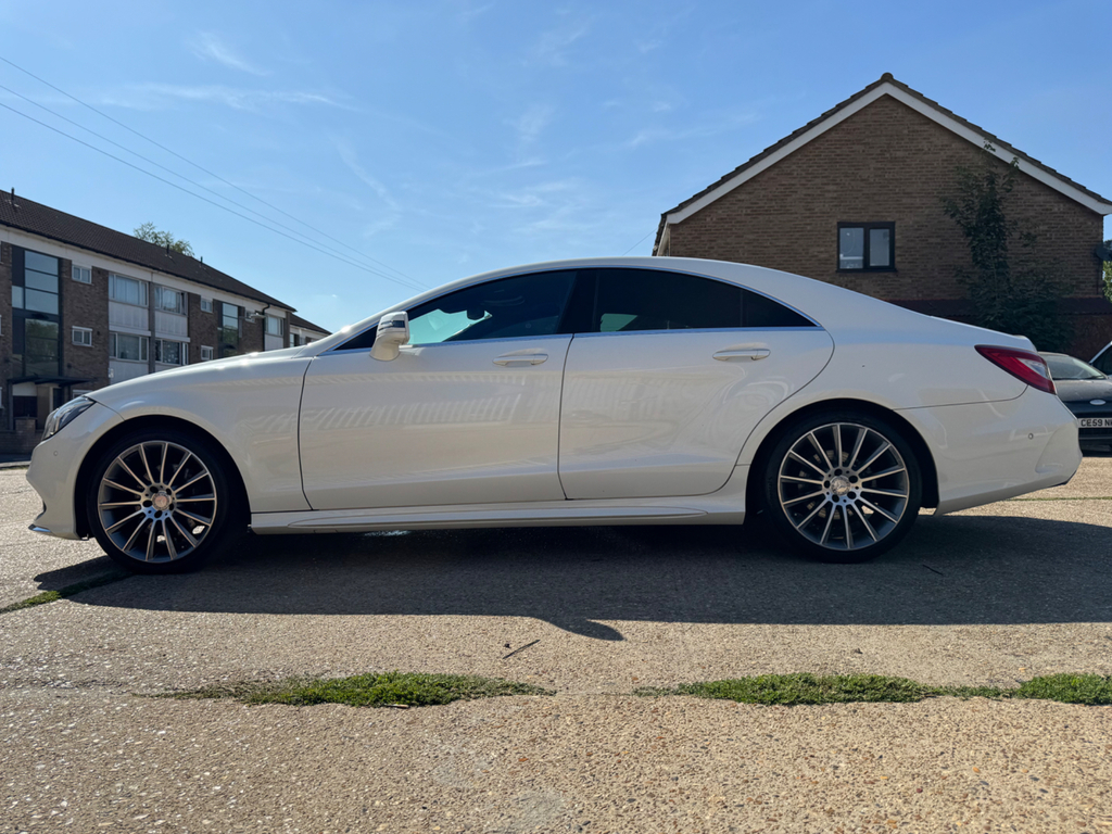 Mercedes-Benz CLS Cls350d V6 Amg Line Silver #8