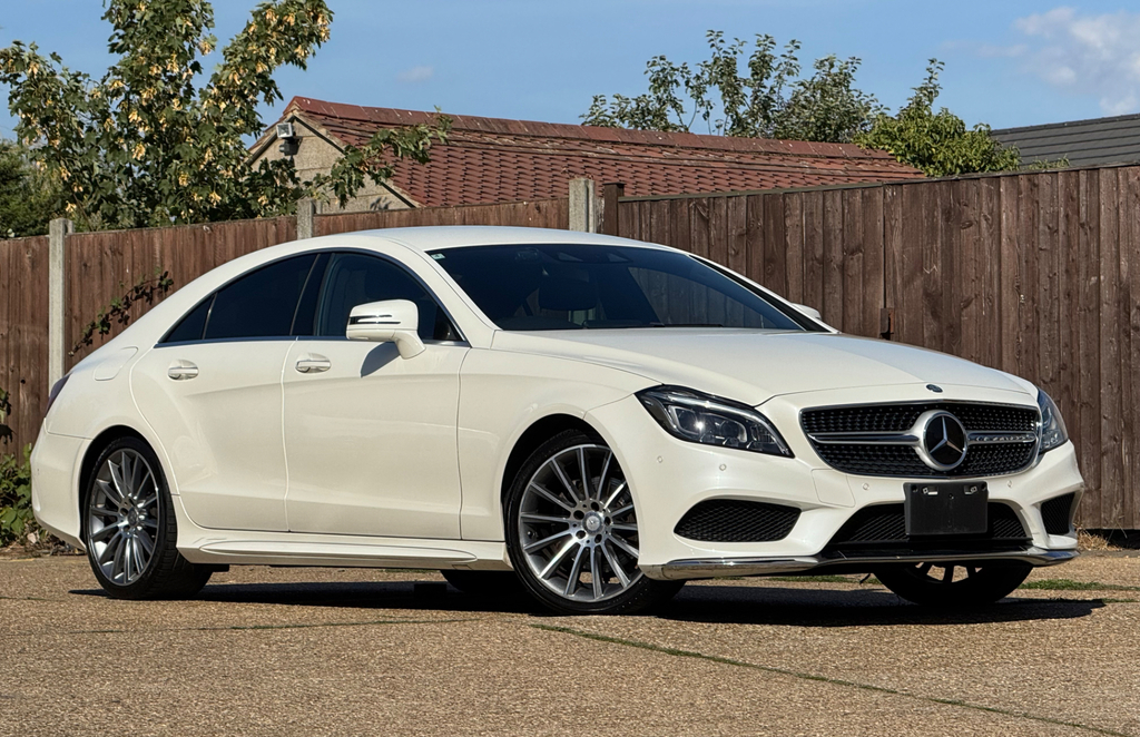 Mercedes-Benz CLS Saloon White