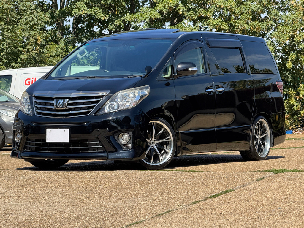 Toyota Alphard Mpv Black #3