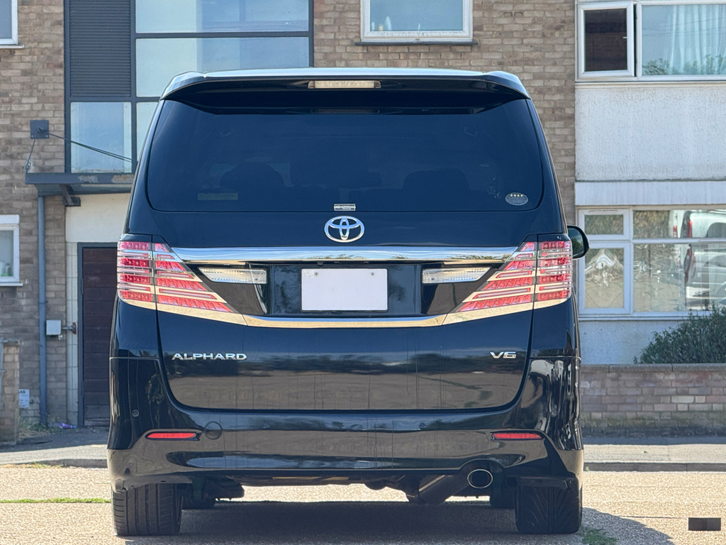 Toyota Alphard Mpv Black #5