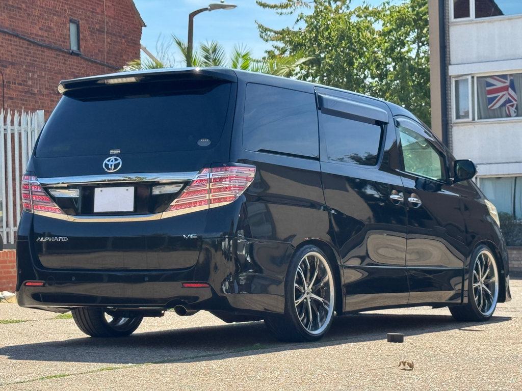 Toyota Alphard Mpv Black #6