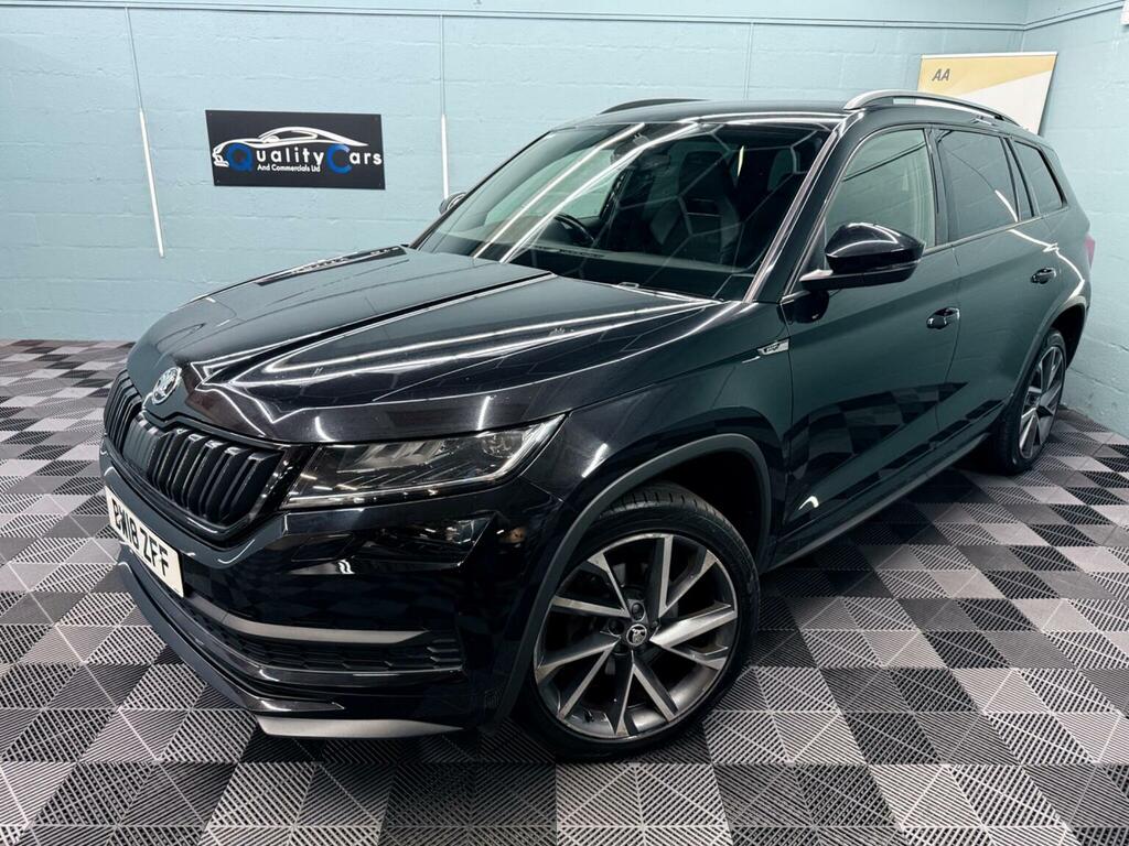 Skoda Kodiaq 2.0 Tdi Sportline Dsg 4Wd Euro 6 Ss 7 Seat Black #2