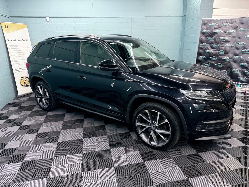 Skoda Kodiaq 2.0 Tdi Sportline Dsg 4Wd Euro 6 Ss 7 Seat Black #4
