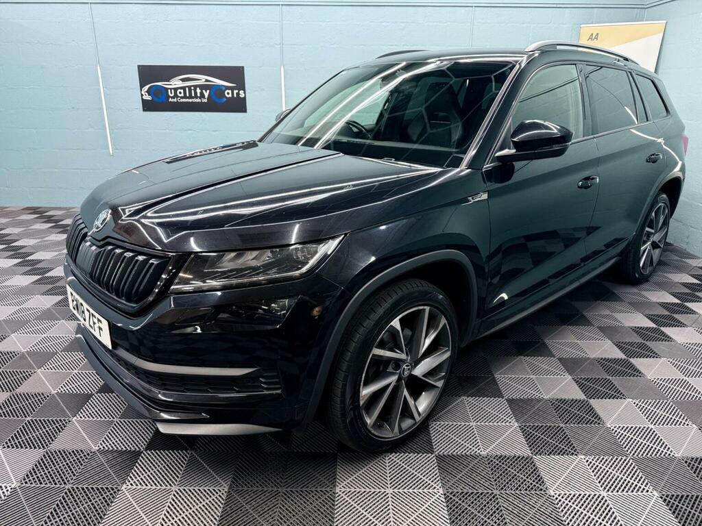 Skoda Kodiaq 2.0 Tdi Sportline Dsg 4Wd Euro 6 Ss 7 Seat Black