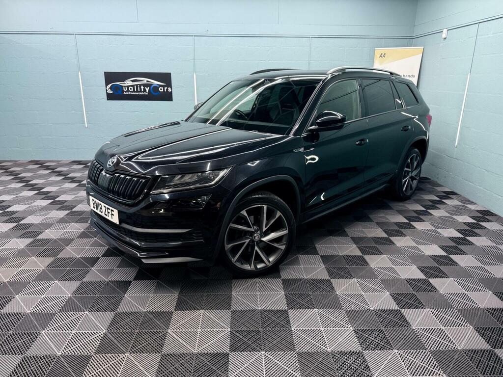 Skoda Kodiaq 2.0 Tdi Sportline Dsg 4Wd Euro 6 Ss 7 Seat Black #5