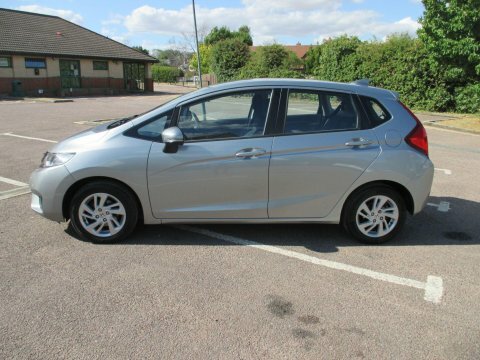 Honda Jazz Hatchback 1.3 I-vtec Se Cvt Euro 6 Ss 2016 Silver #7