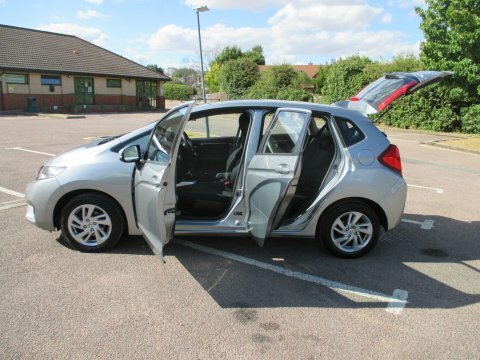 Honda Jazz Hatchback 1.3 I-vtec Se Cvt Euro 6 Ss 2016 Silver #9