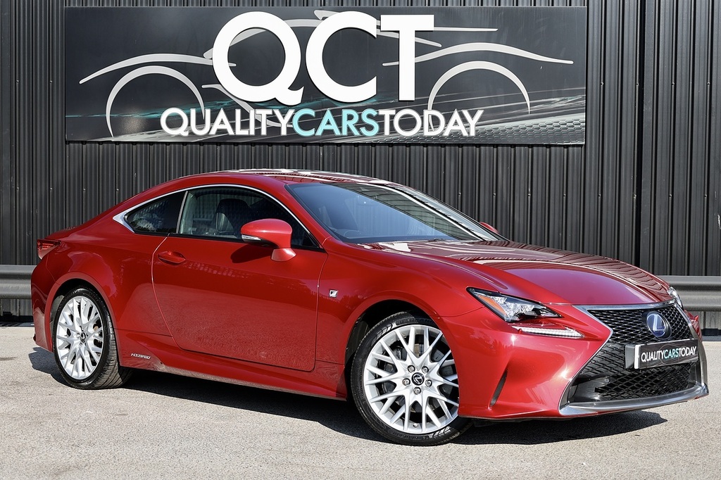 Lexus RC Rc 300H F Sport Red