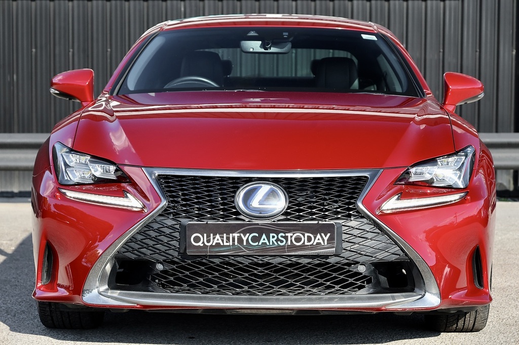 Lexus RC Rc 300H F Sport Red #4