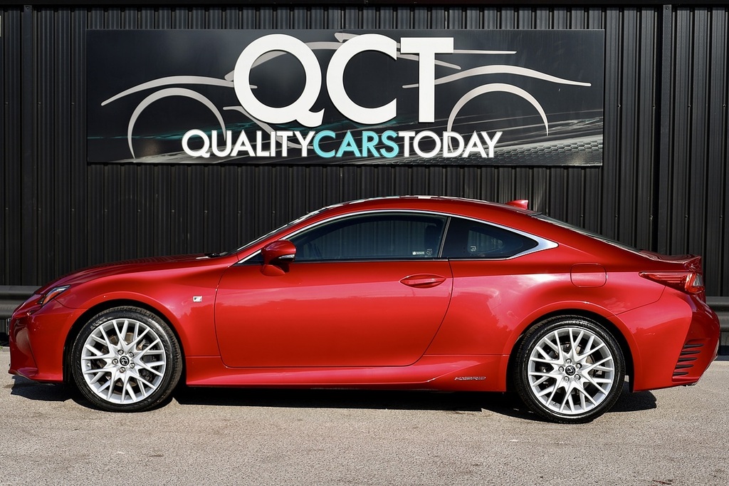 Lexus RC Rc 300H F Sport Red #2