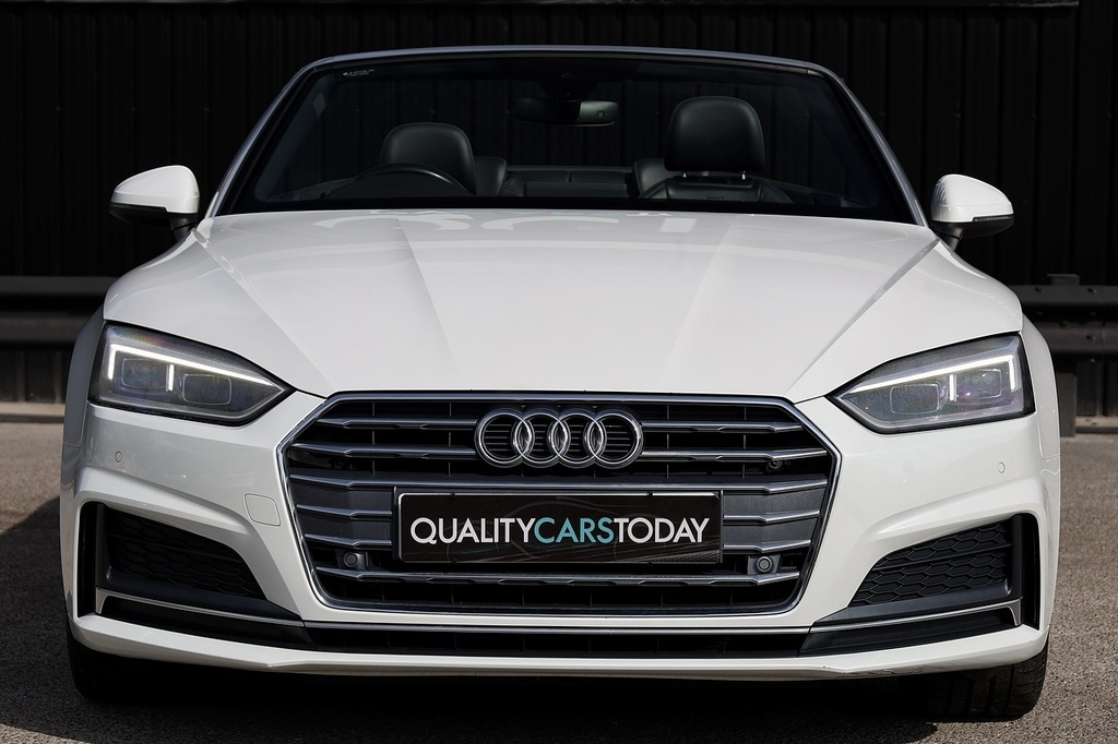 Audi A5 A5 Tdi S-line Cabriolet OE17WFL White #4