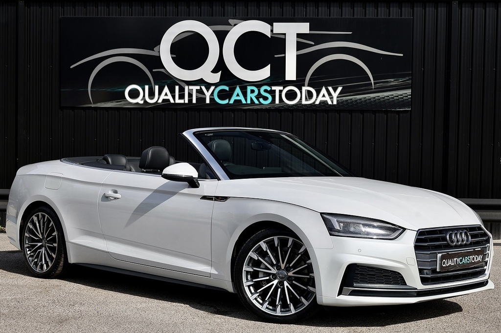 Audi A5 A5 Tdi S-line Cabriolet White