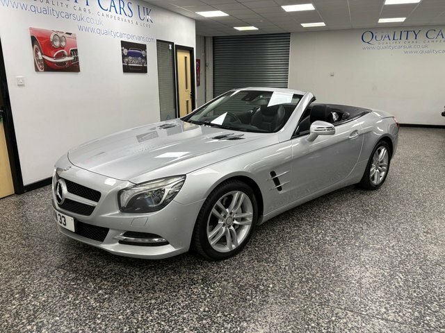 Mercedes-Benz SL Class 3.5 Sl350 V6 Blueefficiency Convertible Silver