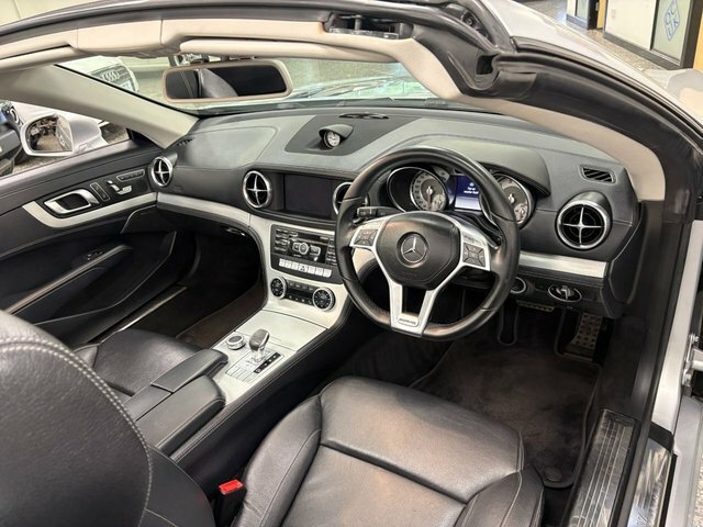 Mercedes-Benz SL Class 3.5 Sl350 V6 Blueefficiency Convertible GVN33 Silver #2