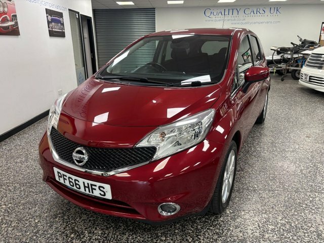 Nissan Note 1.2 Dig-s Acenta Premium Hatchback Manu Red #5