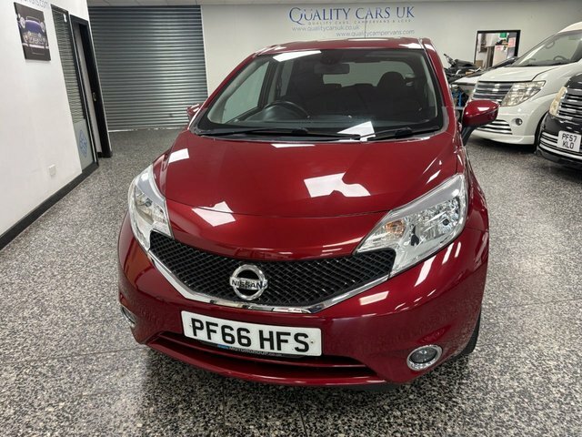 Nissan Note 1.2 Dig-s Acenta Premium Hatchback Manu Red #6