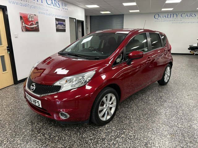 Nissan Note 1.2 Dig-s Acenta Premium Hatchback Manu Red