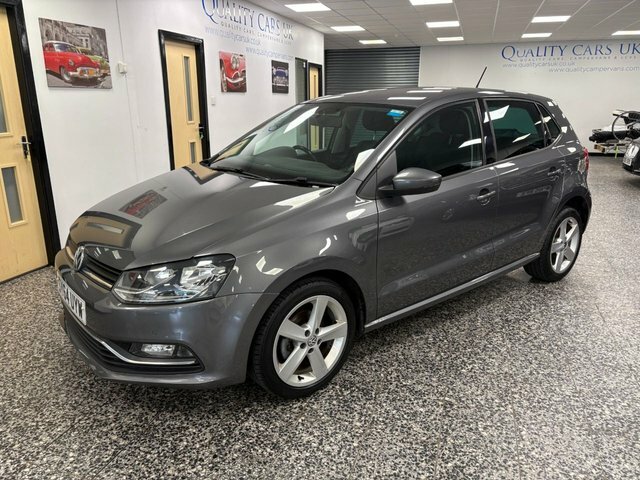 Volkswagen Polo 1.4 Tdi Bluemotion Tech Sel Hatchback M Grey