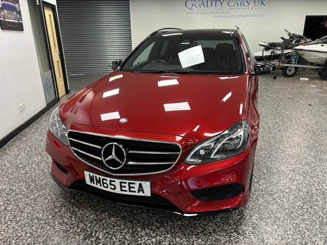 Mercedes-Benz E Class 3.0 E350 V6 Bluetec Amg Night Edition Premium Es WM65EEA Red #6