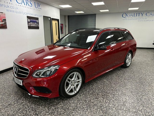 Mercedes-Benz E Class 3.0 E350 V6 Bluetec Amg Night Edition Premium Es WM65EEA Red #4