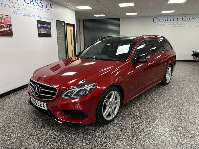 Mercedes-Benz E Class 3.0 E350 V6 Bluetec Amg Night Edition Premium Es Red
