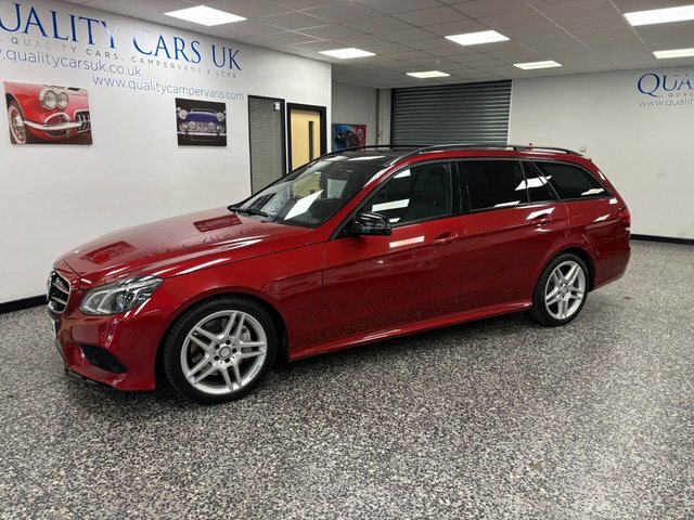 Mercedes-Benz E Class 3.0 E350 V6 Bluetec Amg Night Edition Premium Es WM65EEA Red #3