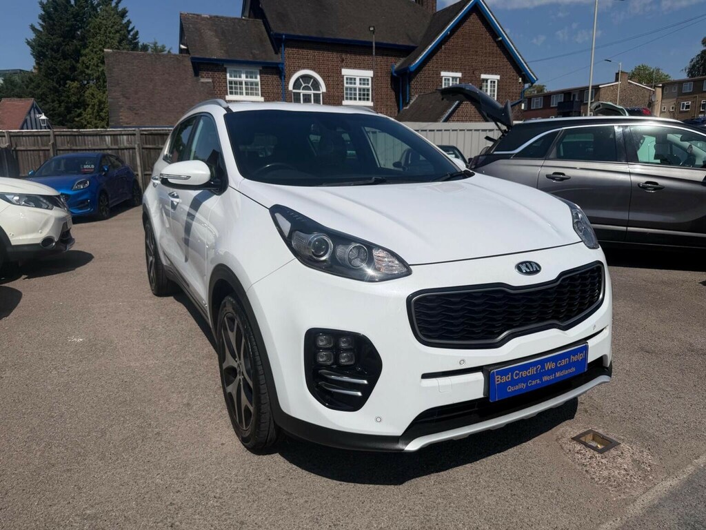 Kia Sportage 2.0 Crdi Gt-line Awd Euro 6 White