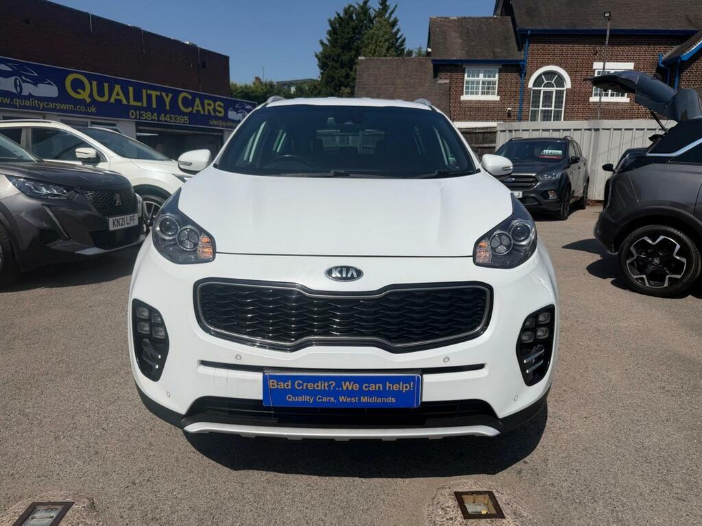 Kia Sportage 2.0 Crdi Gt-line Awd Euro 6 White #2