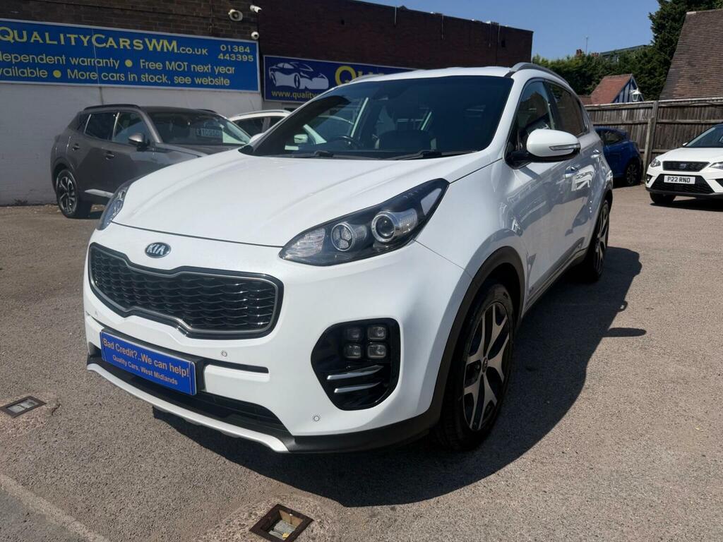 Kia Sportage 2.0 Crdi Gt-line Awd Euro 6 White #3