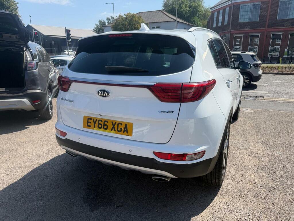 Kia Sportage 2.0 Crdi Gt-line Awd Euro 6 White #4