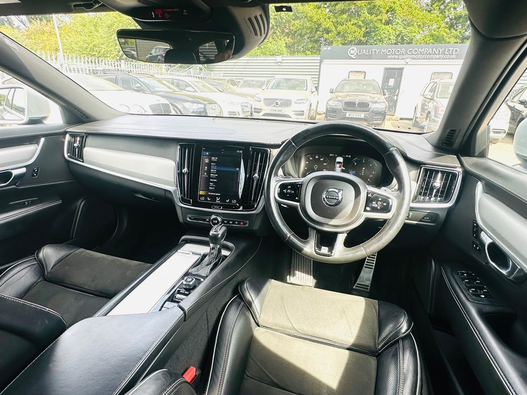 Volvo V90 2.0 D4 R-design Pro Euro 6 Ss YE68GJS Blue #3