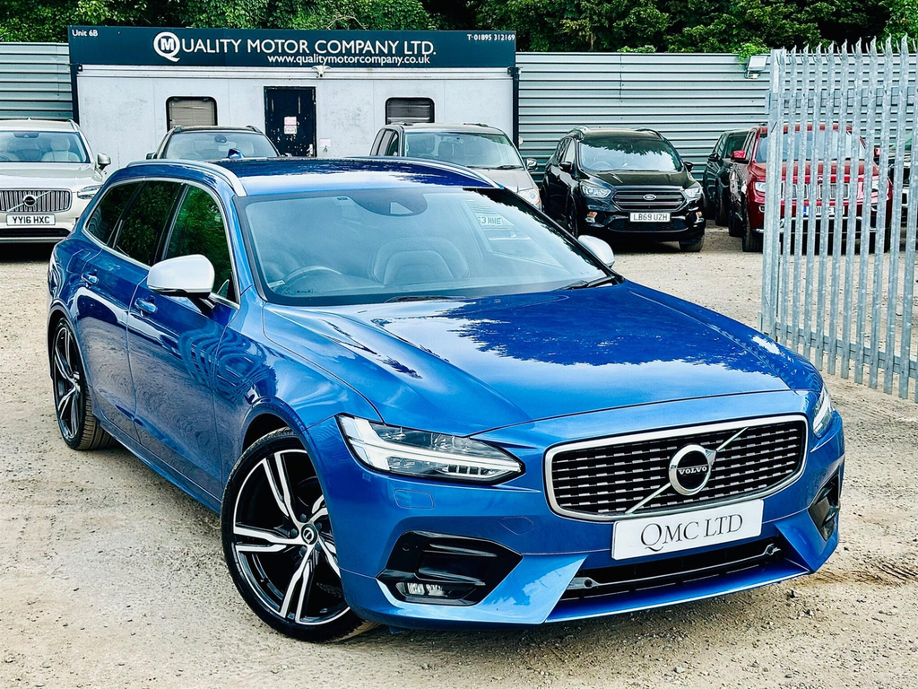 Volvo V90 2.0 D4 R-design Pro Euro 6 Ss Blue