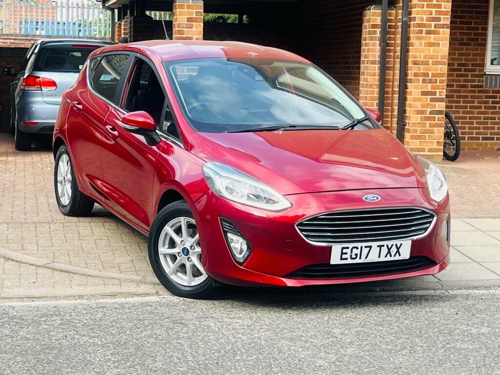 Ford Fiesta 1.0T Ecoboost Zetec Euro 6 S S Red