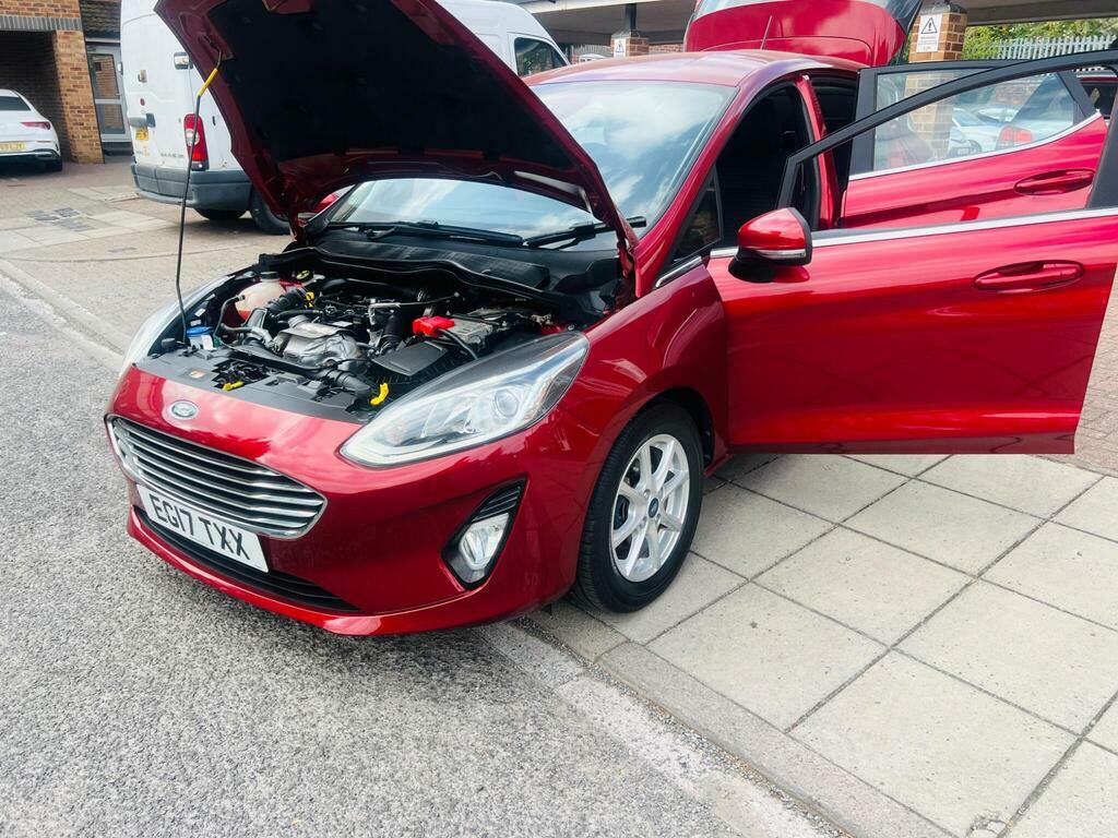 Ford Fiesta 1.0T Ecoboost Zetec Euro 6 S S Red #4