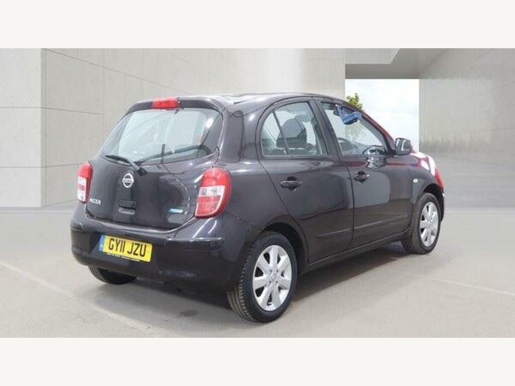 Nissan Micra 1.2 12V Acenta Cvt Euro 5 Black #4