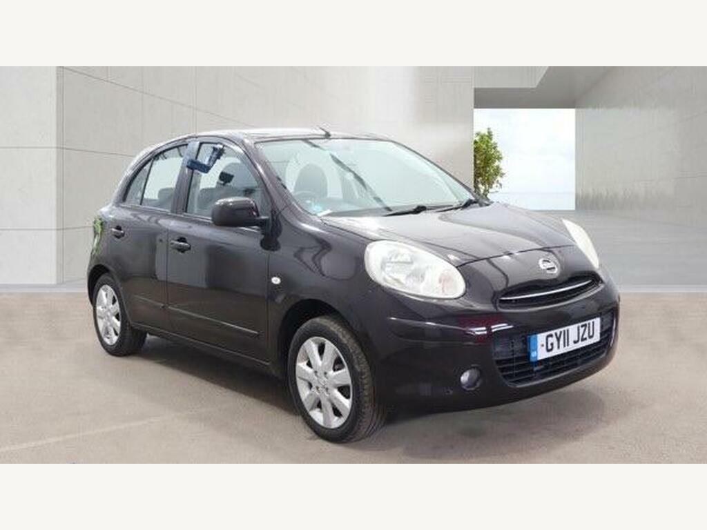Nissan Micra 1.2 12V Acenta Cvt Euro 5 Black